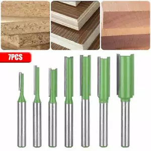 6mm Schaft Oberfräser Nutfräser 7-tlg Nutenfräser Holzfräser Nuter Fräser DE - Bild 1 von 13