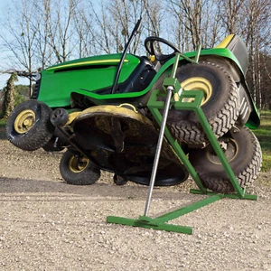 Rasentraktorheber Hebevorrichtung XXL 400kg Aufsitzmäher Hebebühne ZERLEGBAR - Bild 1 von 6