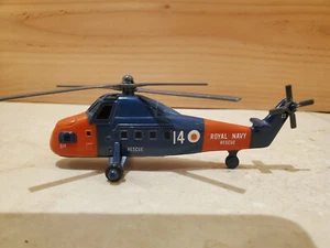 Vintage Ertl 1:64 Royal Navy Wessex Diecast Search & Rescue Helicopter Model - Picture 1 of 5
