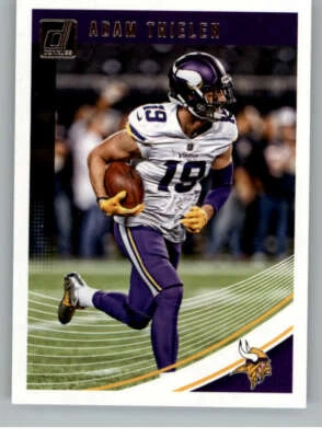 2018 Donruss #174 Adam Thielen NM-MT Vikings  - Image 1 of 2