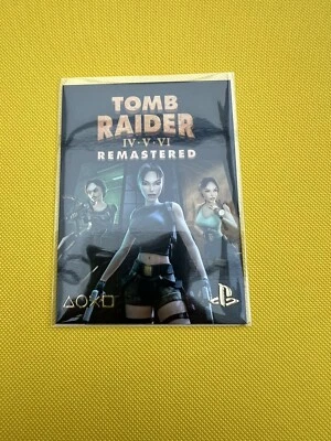 Tomb Raider Remastered 4, 5 And 6PlayStation Trading Card PS Card Collectible - Image 1 of 2