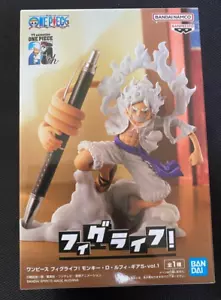 Figura One Piece Monkey D. Luffy Gear 5 vol.1 BANPRESTO Fig Life! manga anime - Imagen 1 de 12