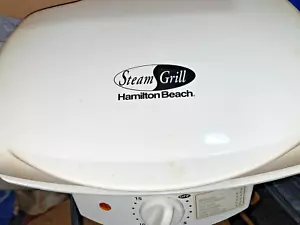 Hamilton Beach Steam Grill Model 25250 Type ST07 - Picture 1 of 6