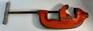 RIDGID NO. 4-S HEAVY DUTY PIPE CUTTER 2" TO 4" - Picture 1 of 16