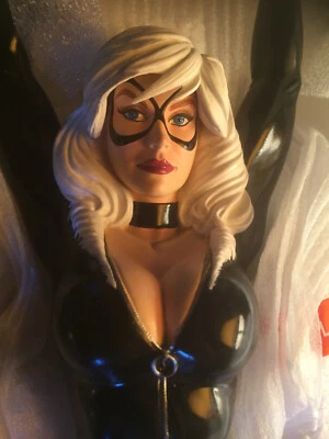 Black Cat Comiquette with defects - Statue Sideshow Régular Marvel 1378/1500 - Photo 1/4