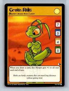 Neopets TCG - Green Ruki 72/100 - Lost Desert - Picture 1 of 2