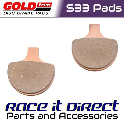 Brake Pads for HARLEY TOUR 1340 GLIDE FLT 1984-1986 FRONT Goldfren S33 - Image 1 of 3