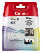 CANON ORIGINAL PG510 CL511 TINTE PATRONEN PIXMA MP250 MP280 MP495 MP270 MP490SET