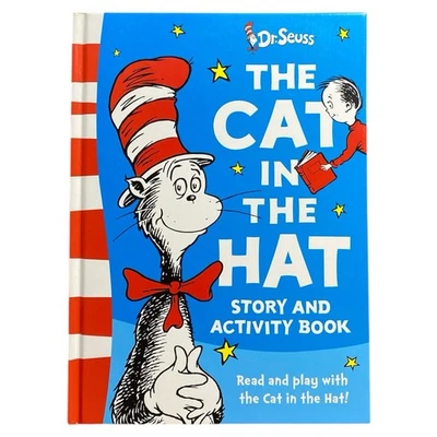 Dr. Seuss The Cat in the Hat Story and Activity Book Hardcover Children's Gift - Image 1 of 4