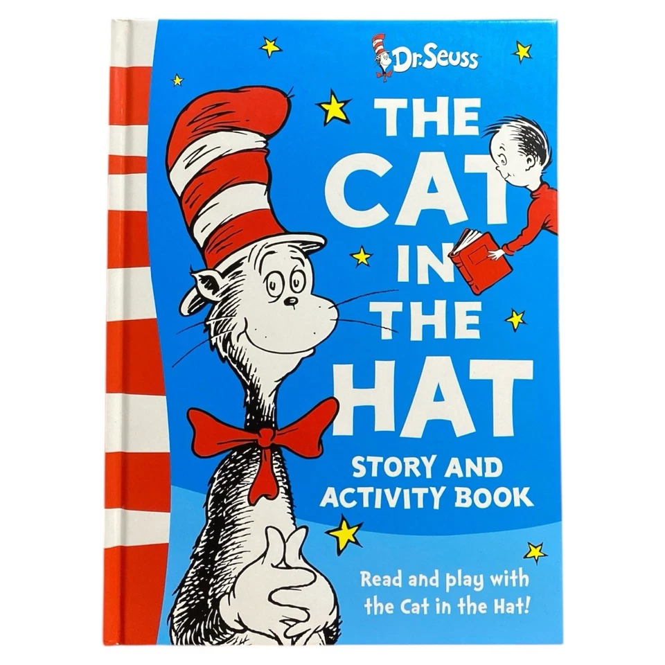 Dr. Seuss The Cat in the Hat Story and Activity Book Hardcover Children's Gift - Image 1 of 4