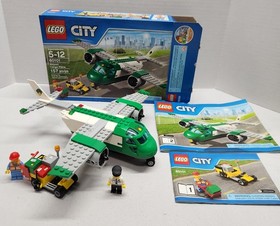 LEGO CITY Airport Cargo Plane 60101 Complete Set w/ Manuals Box Retired