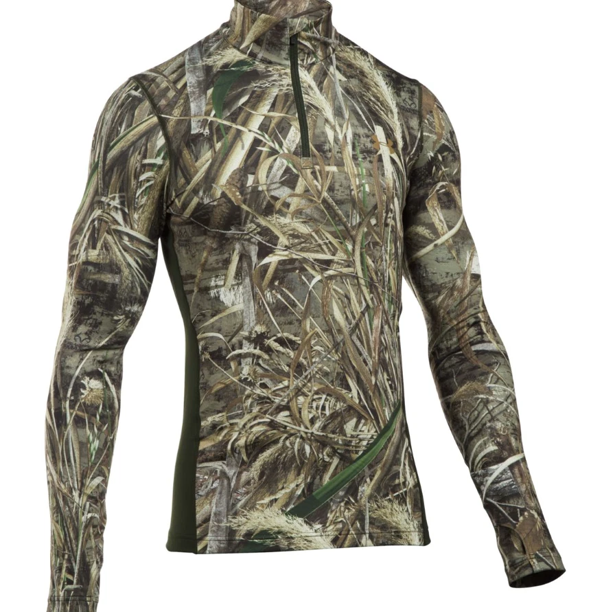 Under Armour mens Infrared Scent Control 1/4 Zip Pullover -Medium -Real tree Max - Image 1 of 4