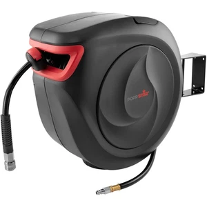 Poppstar Premium Automatik Druckluft Schlauchtrommel mit 30m Druckluftschlauch - Bild 1 von 8