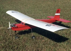 Eaglet 50 Sport/Trainer Designed By Carl Goldberg RC Airplane Short Kit + Plan - Picture 1 of 3