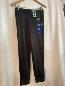 Hurley Youth French Terry Solar Jogger, Size: L(14/16), Black - Picture 1 of 3