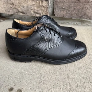 NEW - FOOTJOY Scarpe da Golf Dryjoys Premiere Series Taglia 8.5 XW Extra Wide 54326 - Foto 1 di 12