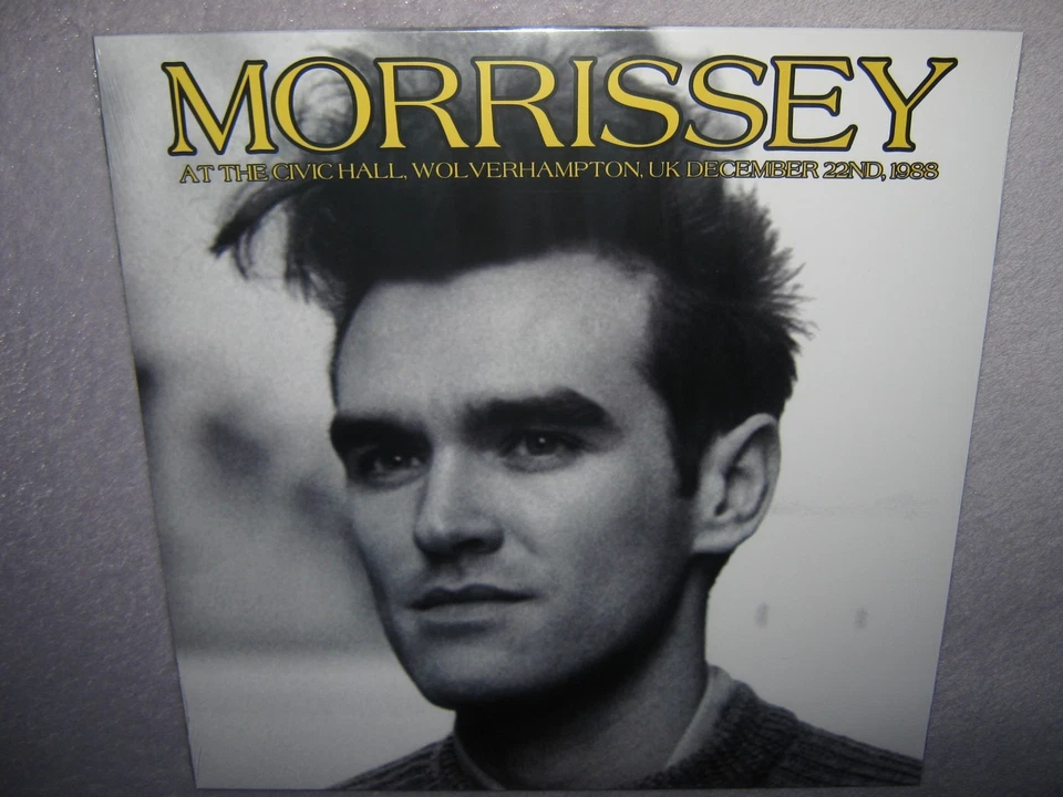 MORRISSEY At The Civic Hall Wolverhampton UK 12/22/1988 BRAND NEW SEALED LP Hits Foto 1 de 4
