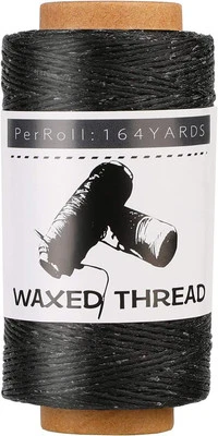 Assorted Leathercraft Waxed Thread 14 Colors 164 Yards Durable Sewing Cord - Image 1 of 4
