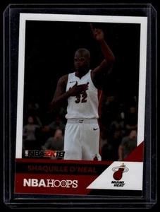 2017-18 Hoops #24 Shaquille O'Neal Shaquille O'Neal NBA2K18 - Picture 1 of 2