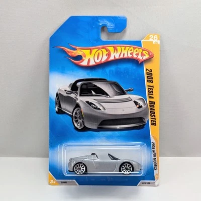 Hot Wheels 2008 New Models '08 2008 Tesla Roadster 26/40 NIP - Image 1 of 4