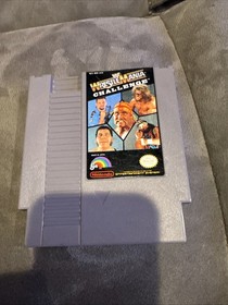WWF WrestleMania Challenge (Nintendo NES) Authentic, Cleaned/Tested Game WWE