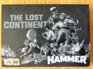 HAMMER PLATINUM COLLECTION 3: PROOF BASE SET  xx/30 - THE LOST CONTINENT - Picture 1 of 1