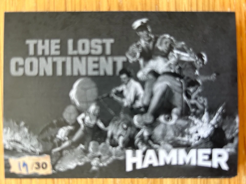 HAMMER PLATIN SAMMLUNG 3: PROOF BASE SET xx/30 - DER VERLORENE KONTINENT - Bild 1 von 1