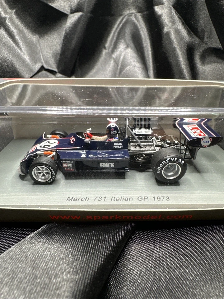 SPARK 1/43 S5368 March 731 #29 Italian GP 1973 Monza David Purley USA Boxed - Image 1 of 4
