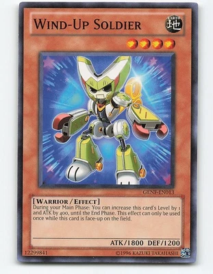 Wind-Up Soldier #GENF-EN013 Yugioh Card - Image 1 of 2