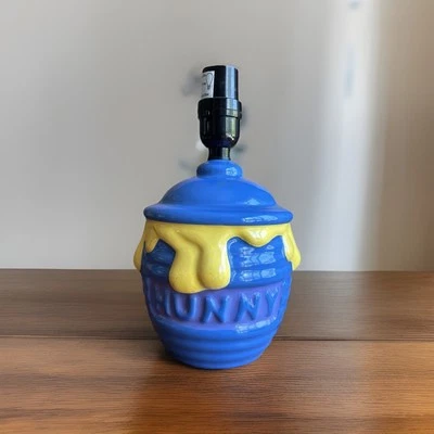 Lámpara de mesa Disney Winnie the Pooh Hunny Honey Pot 10" Foto 1 de 4