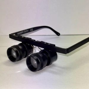 Eschenbach Tele 3X Magnifying Binocular Glasses Adjust Lens Width - Picture 1 of 6