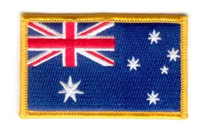 Australia australian FLAG PATCHES COUNTRY PATCH BADGE IRON ON NEW EMBROIDERED - Picture 1 of 1