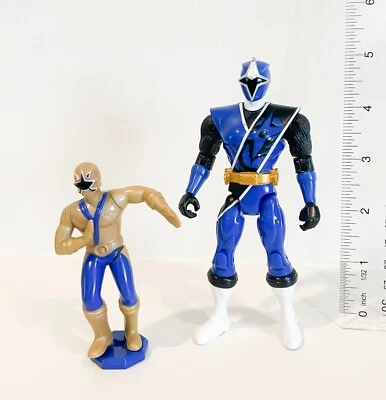 Figura de acción Bandai Saban's Power Rangers Ninja Steel Blue Ranger 5 pulgadas Foto 1 de 3