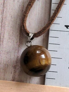 Semi Precious Crystal Pendant. #6 🤎 - Picture 1 of 4