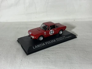 Ixo 1/43 Scale Die Cast Lancia Fulvia - RAC Rally 1969 - Red Cased - Bild 1 von 6