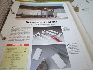Modellbahn Schritt für Schritt 8 B Ladegut Cantainer reisender Koffer - Bild 1 von 1