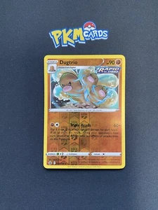 Pokemon Juego de Cartas Coleccionables Dugtrio Chilling Reign 077/198 Holograma Inverso Raro LP. - Imagen 1 de 3