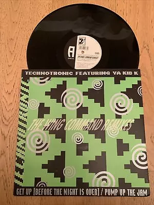 Technotronic - Get Up (Before the Night is Over) Wing Command Remixes 12" Vinyl - Image 1 of 4