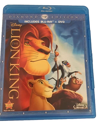 Disney The Lion King Blu- Ray & DVD Ships Same Day With Tracking - Image 1 of 2
