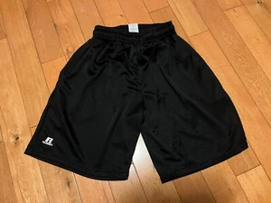 Russell Athletic 9” Inseam Performance Mesh Training Mens Shorts Black sz Small - Picture 1 of 7