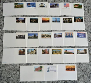 1995-2001 US Sc. #UX198 ... UX364 lot of 27 mint cards (no booklet/sheet cards) - Picture 1 of 5