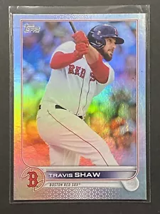 2022 Topps Rainbow Foil #88 Travis Shaw Boston Red Sox *Up to 40% OFF - Picture 1 of 2