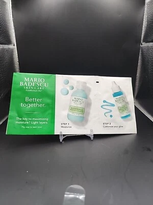 Juego de muestra de suero hidratante a base de hierbas y crema hidratante de suero de leche Mario Badescu Foto 1 de 2