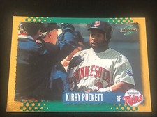 1995 Score - Gold Rush #237 Kirby Puckett. Twins HOF
