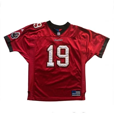 Camiseta Adidas Auténtica De Colección Tampa Bay Buccaneers Keyshawn Johnson #19  Foto 1 de 4