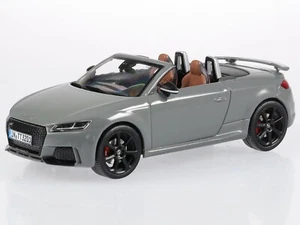 Audi TT RS Roadster 2017 nardo gris coche en miniatura iScale 1:43 - Imagen 1 de 4