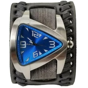 Reloj Nemesis Lágrima con Cuero Estilo Vintage Estilo Negro Descolorido - Imagen 1 de 3