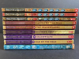Lot 9 Deltora Quest Deltora Shadowlands Dragons of Deltora Books Emily Rodda  - Picture 1 of 8