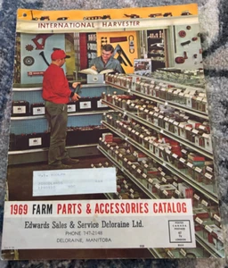 International Harvester Parts & Accessories Catalog For 1969 Brochure FCCA25 - Picture 1 of 1