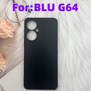 2PCS Soft Silicone Case Cover Armor Bumper Guard Shell Protector For BLU G64 g64 - Picture 1 of 5